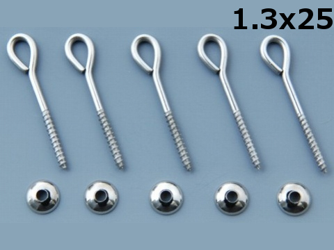 日本の部品屋 「ティアドロップヒートン クローズ ステンレス製」