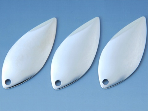 日本の部品屋 「ウイロー型ブレード NO.3.5 ブラス製 シルバー」