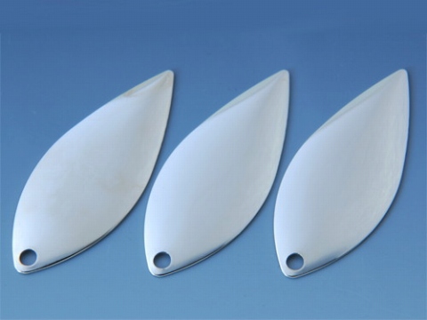 日本の部品屋 「ウイロー型ブレード NO.4 ブラス製 シルバー」