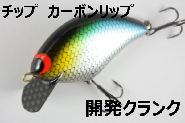 開発クランク 「チップ カーボンリップ」 【クリックポスト発送可】