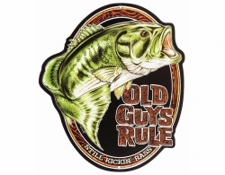 BassProShops バスプロショップス 「Open Road Old Guys Rule バス 看板」