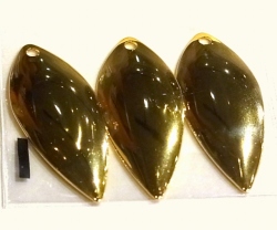 日本の部品屋 「ウイロー型ブレード NO.3.5 ブラス製 ゴールド」