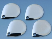 日本の部品屋 「コロラド型ブレード NO.2 ブラス製 シルバー」