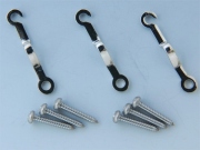 日本の部品屋 「スネークハンガー ブラス製 シルバー」