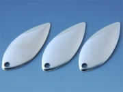 日本の部品屋 「ウイロー型ブレード NO.3 ブラス製 シルバー」