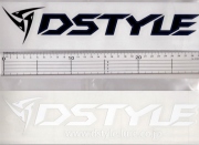 DSTYLE ディスタイル 「DSTYLE LOGO カッティングステッカー Lサイズ」