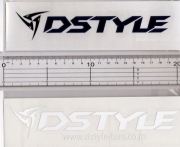 DSTYLE ディスタイル 「DSTYLE LOGO カッティングステッカー Mサイズ」