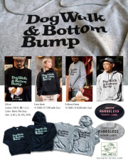 ★ご予約商品★津波ルアーズ「Dog Walk & Bottom Bump / Sweat Shirt」※納期11月中旬頃
