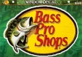 BassProShops バスプロショップス 「ダイカットビニールウィンドウデカール Lサイズ」