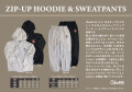 ★ご予約商品★チェスト114「ZIP-UP HOODIE&amp;SWEATPANTS」※納期10月下旬頃