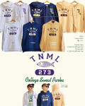 ★ご予約商品★津波ルアーズ「TNML カレッジ スウェット パーカ」※11月上～中旬頃入荷予定