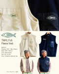 ★ご予約商品★津波ルアーズ「TNML フィッシュ フリース ベスト」※11月上～中旬頃入荷予定