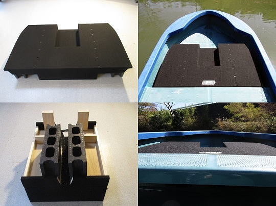 送料別途 同梱不可 篠工房 折りたたみ式フラットペダルデッキ 10 14ｆ専用 Opa オーパ