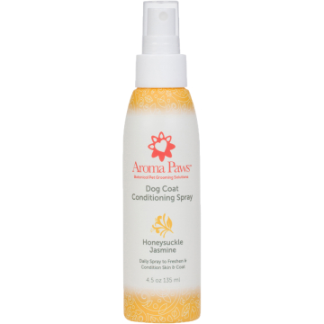 Aroma Paws アロマパウズ ハニーサックルジャスミン 犬用ブラッシングスプレー 135ml
