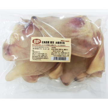 ベストパートナー 北海道産 豚耳 お徳用5枚 犬用おやつ コラーゲン補給に