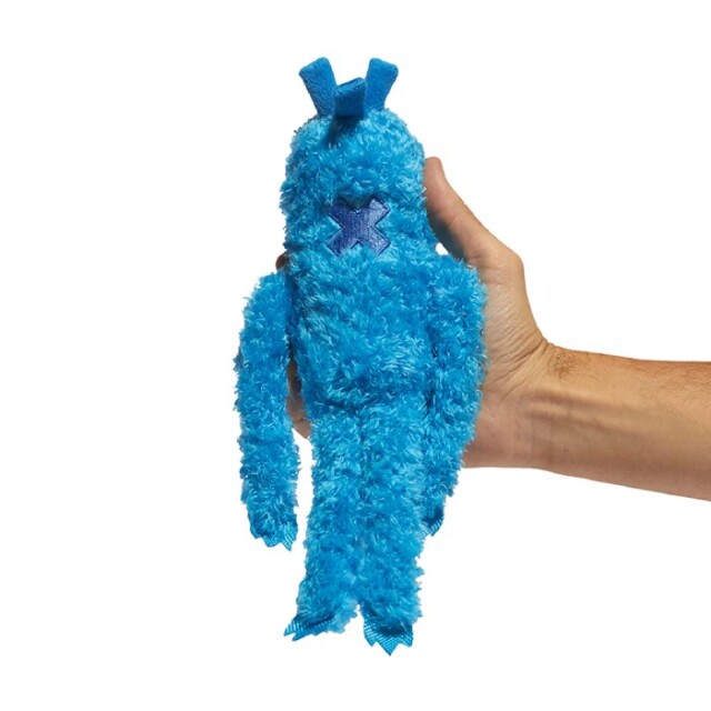 zee.dog] モンスターズ ブルー 犬用おもちゃ/ぬいぐるみ/スクイーカー入り