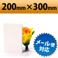 【有償サンプルサイズ】 発泡塩ビ板　ピュアホワイト　200×300mm　厚み2mm
