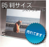 フォトフレーム B5判サイズ 232×307mm（写真サイズ182×275mm） 国産