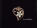antique matt enamel pendant top