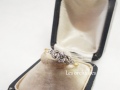 antique diamond 18ct gold ring
