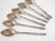 france antique silver tea spoon