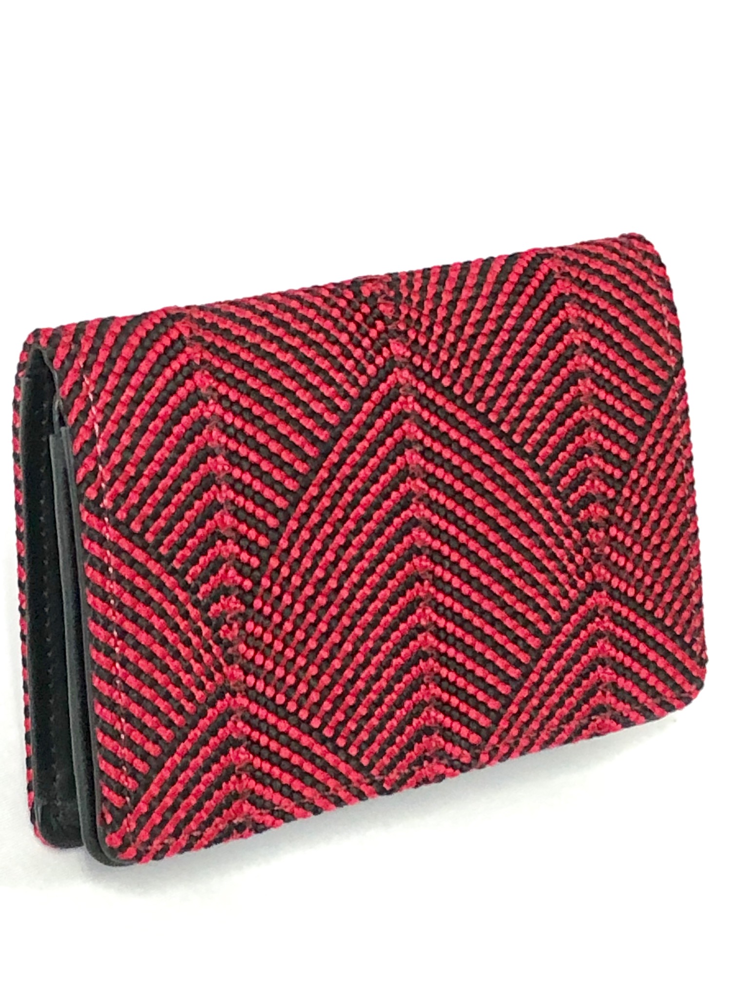 312　マチ付き名刺入れ　革付属使用