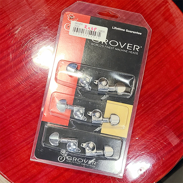 GROVER 205C　ギターペグ レフティー用
