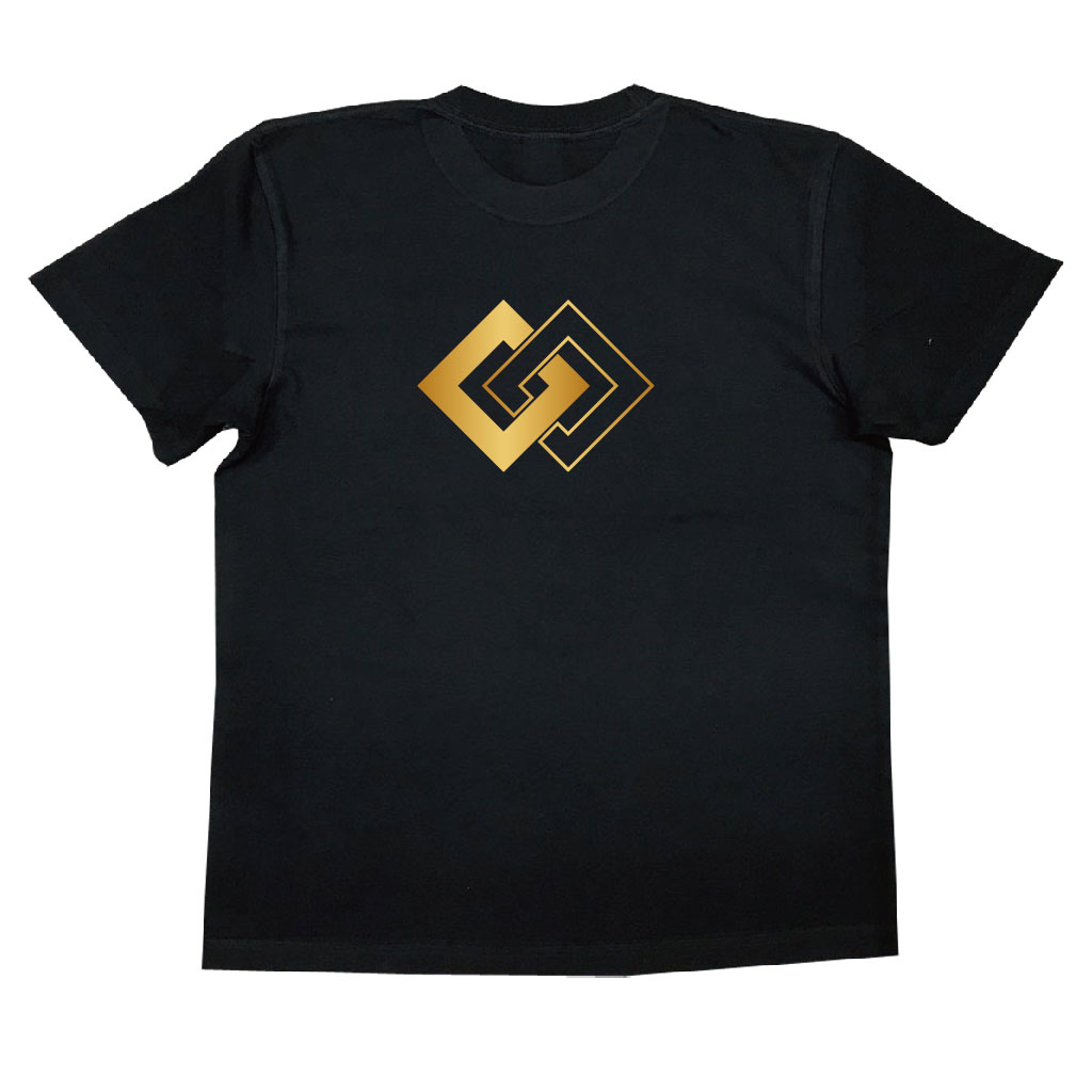 家紋Tシャツ 陰陽違い釘抜き