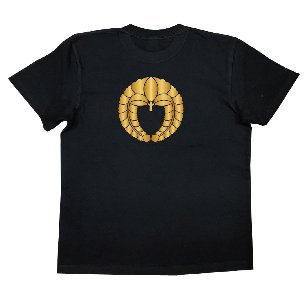 家紋Tシャツ 下がり藤