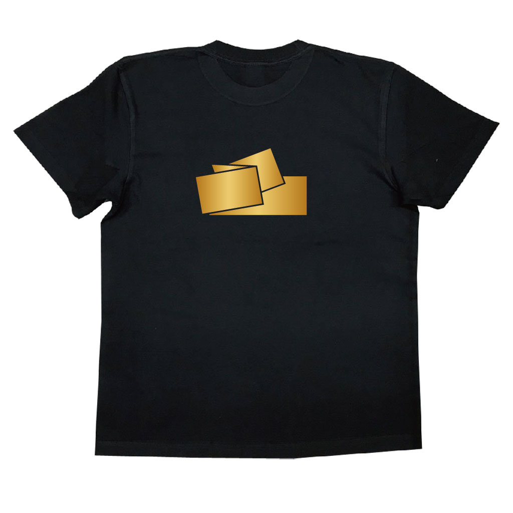 家紋Tシャツ 開き文