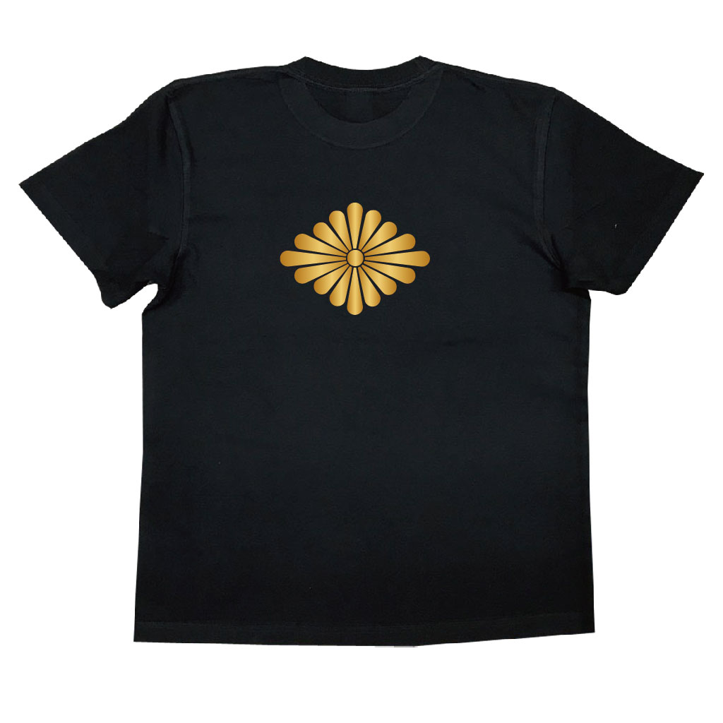 家紋Tシャツ 菊菱