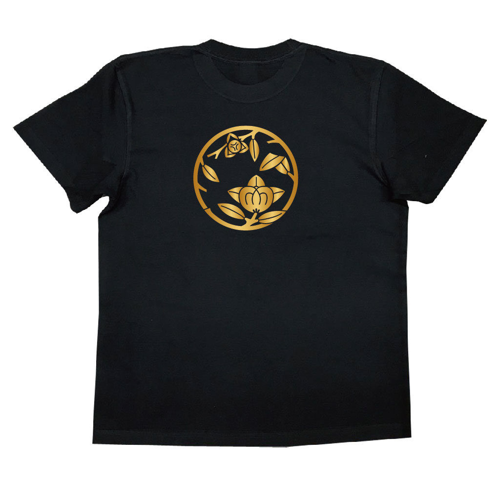 家紋Tシャツ 橘枝丸