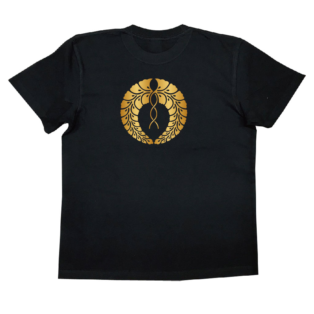 家紋Tシャツ 近江錦織寺