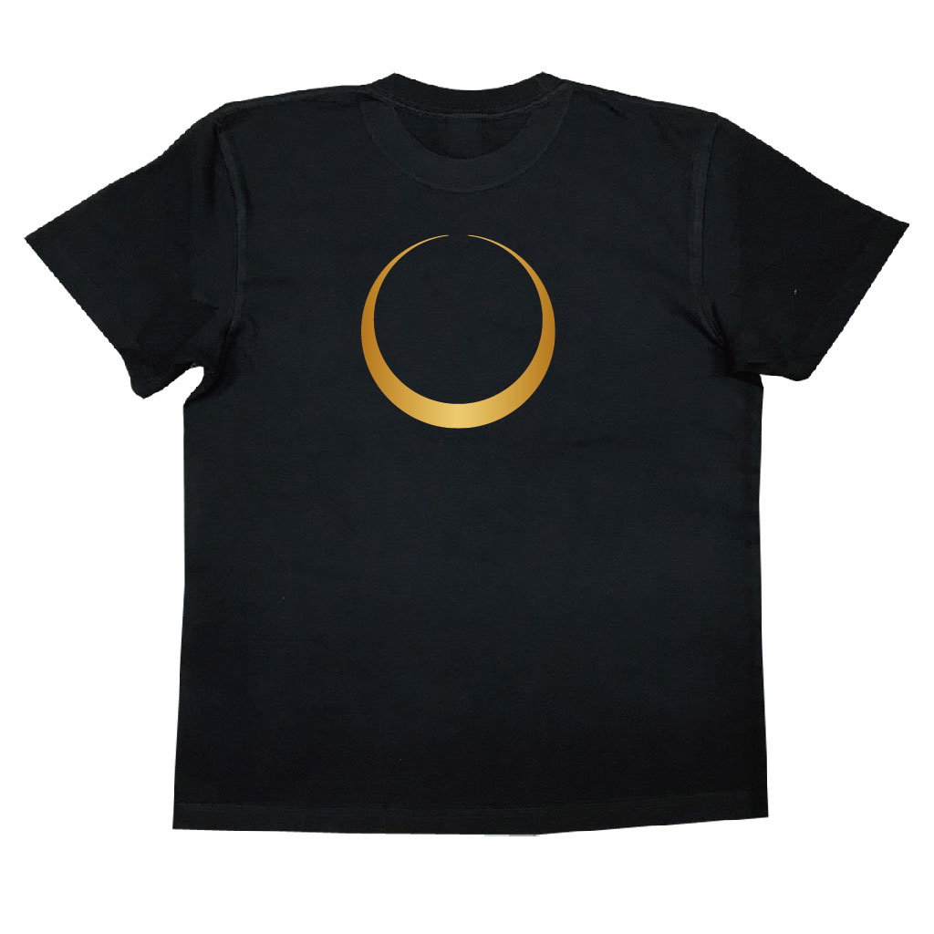 家紋Tシャツ 月輪