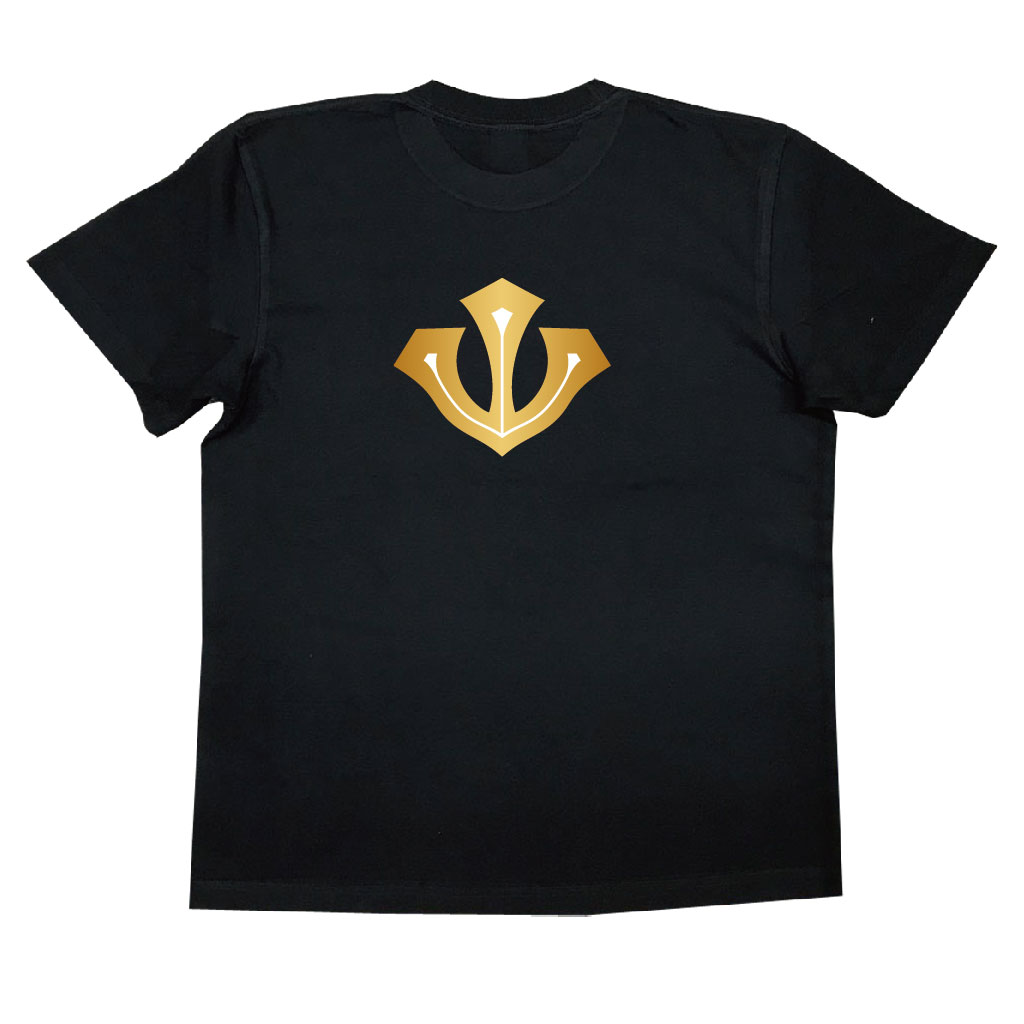家紋Tシャツ 剣形山の文字