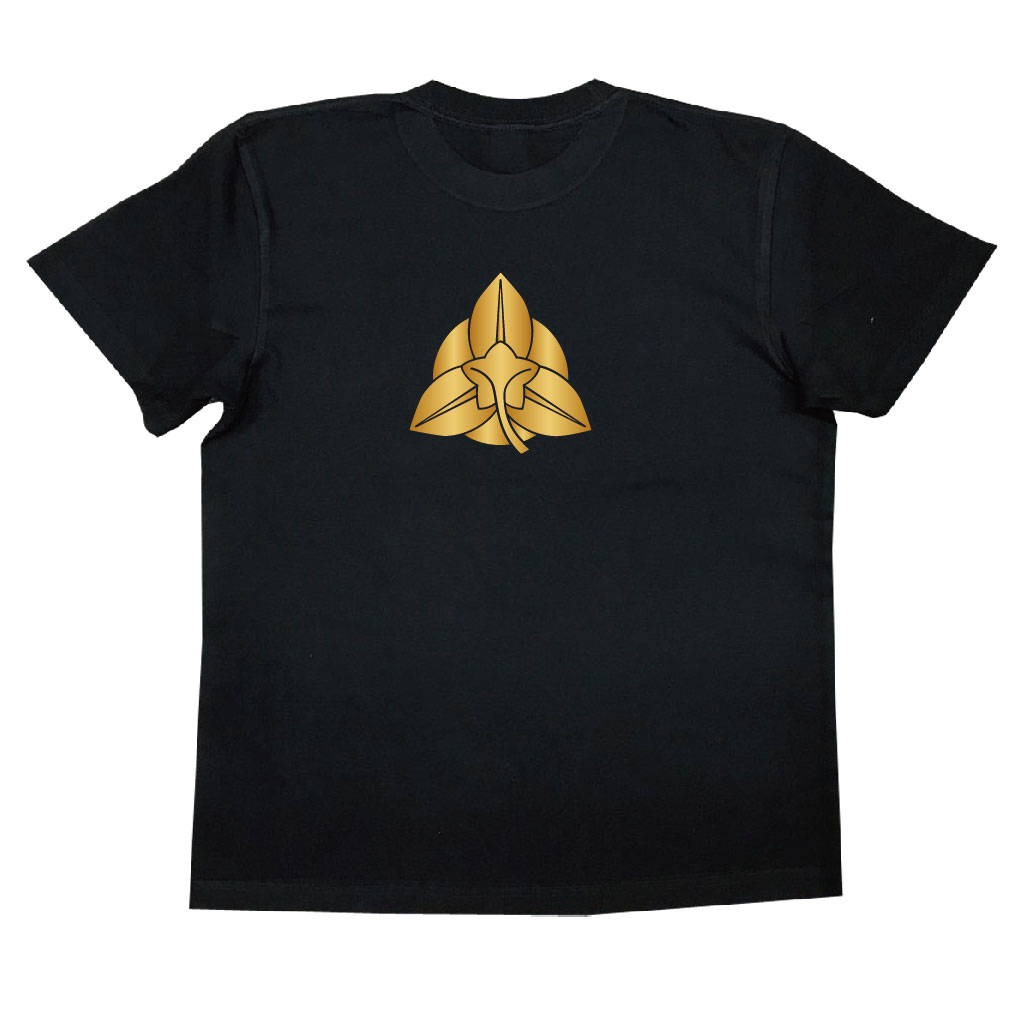 家紋Tシャツ 向こう裏橘