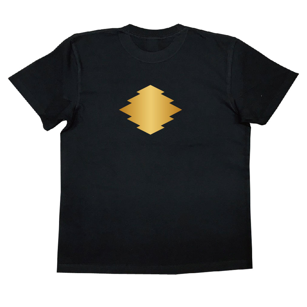 家紋Tシャツ 溝口菱