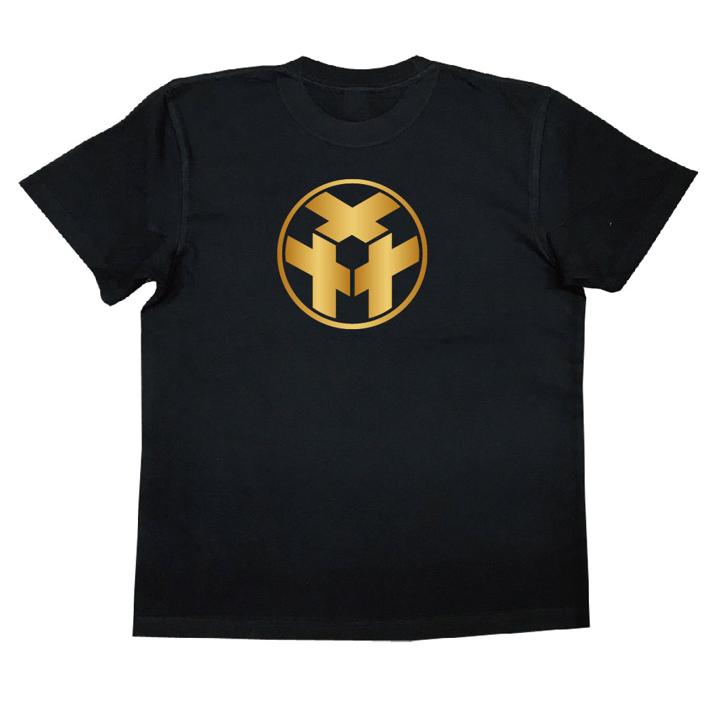 家紋Tシャツ 細輪に三つ割井桁