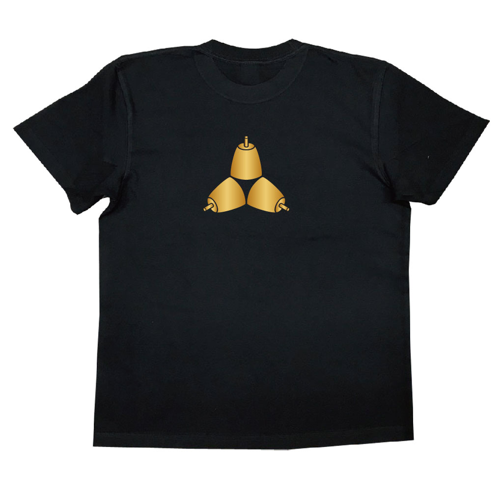 家紋Tシャツ 三つ横槌