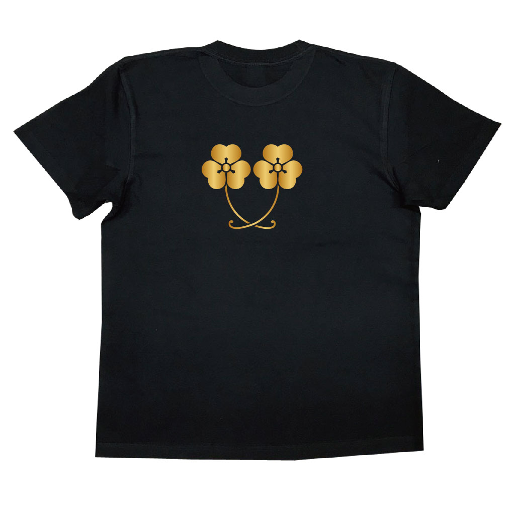 家紋Tシャツ 軸違片喰