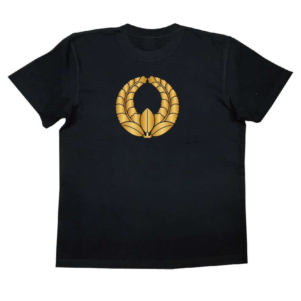 家紋Tシャツ 上がり藤
