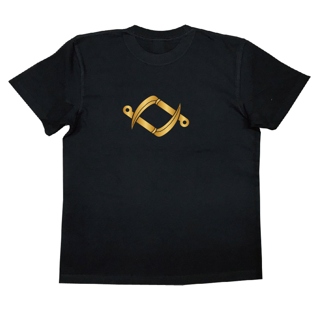 家紋Tシャツ 入れ違い鎌