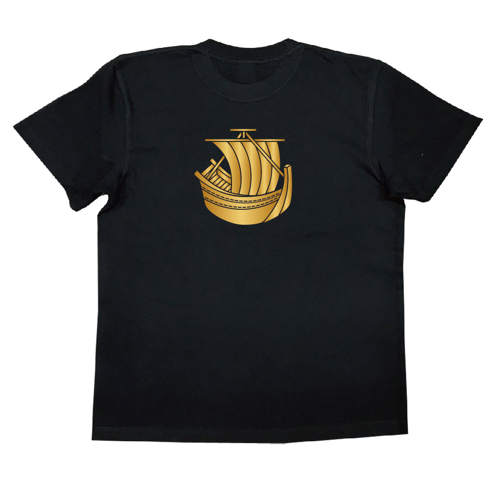 家紋Tシャツ 帆掛舟