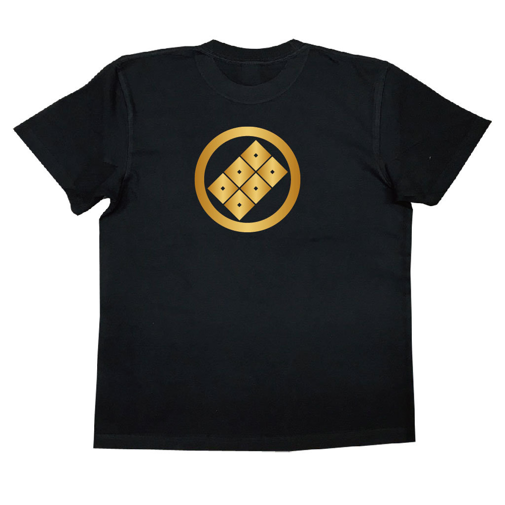 家紋Tシャツ 堀尾目結