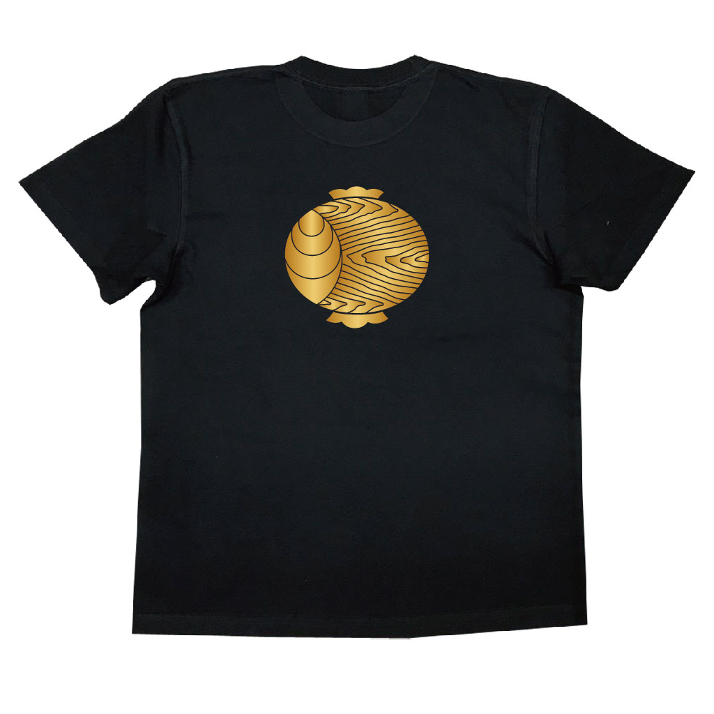 家紋Tシャツ 木目槌