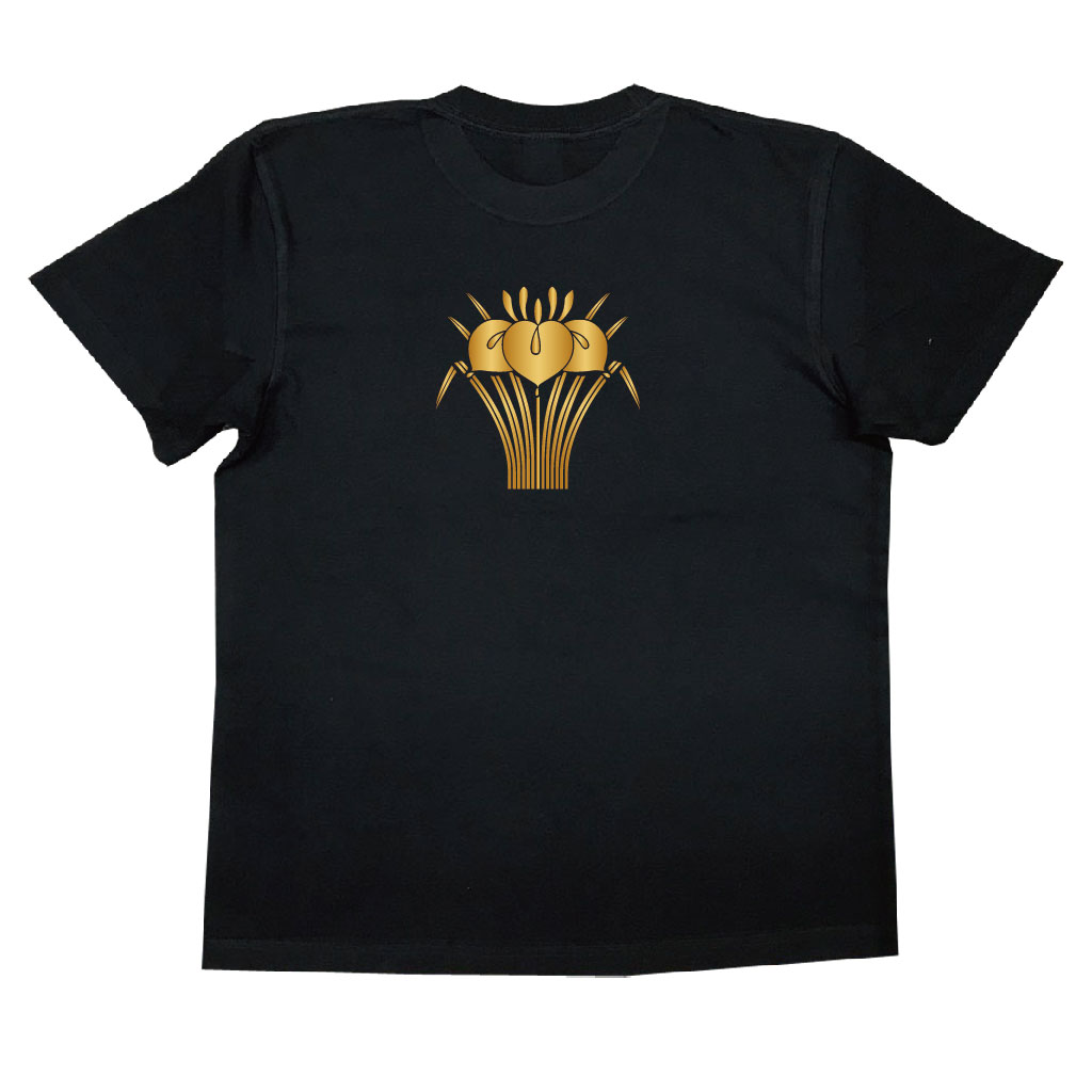 家紋Tシャツ 立ち杜若