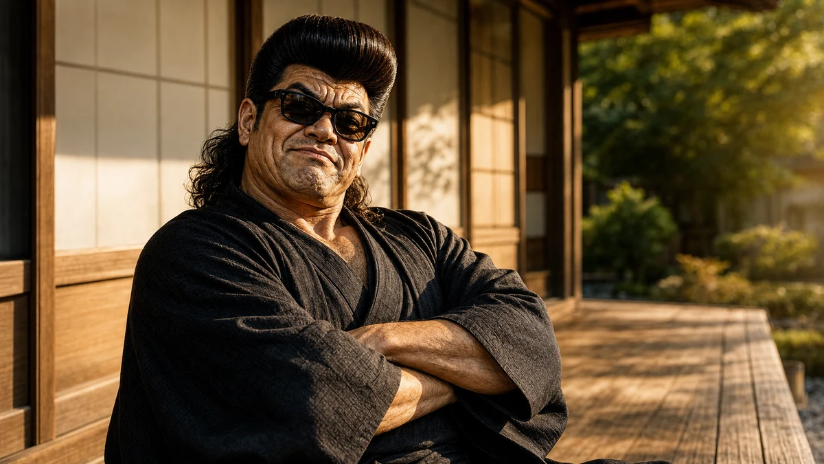 「キムタクよりイケメンです」について語る、黒い半纏姿の俺流総本家 家元