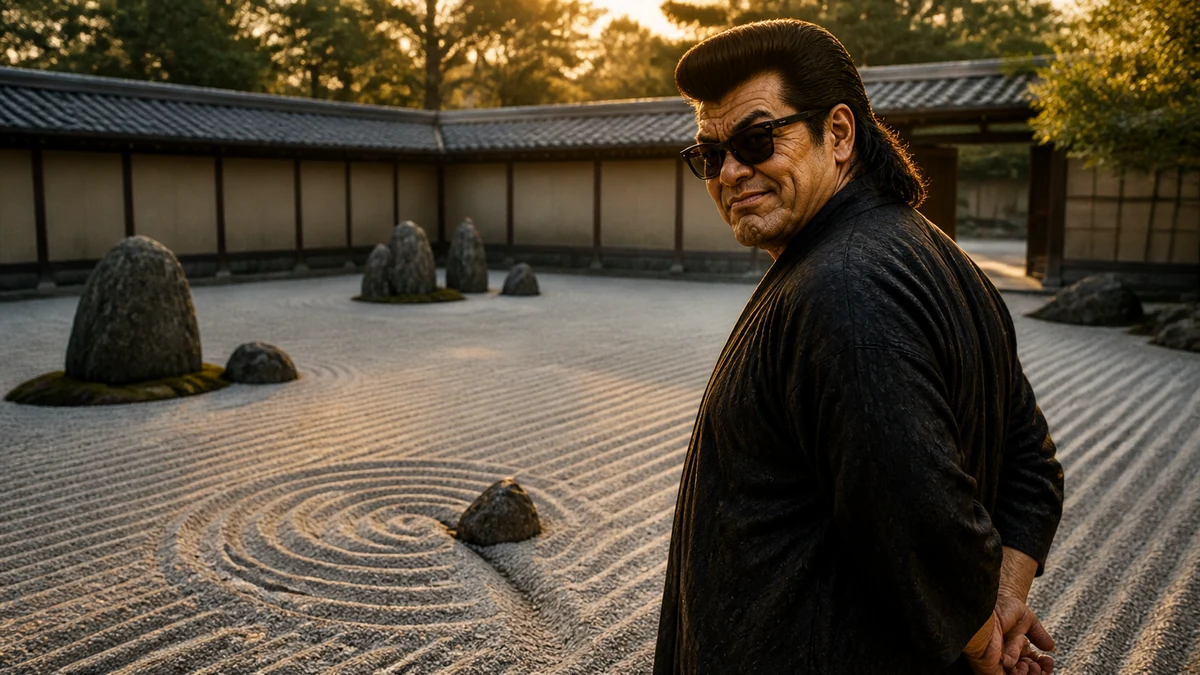 「人を怒らせる天才」について語る、黒い半纏姿の俺流総本家 家元