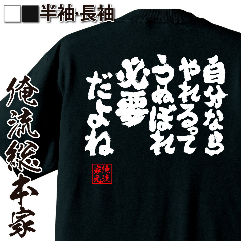 おもしろTシャツの俺流総本家|Tシャツ商品画像