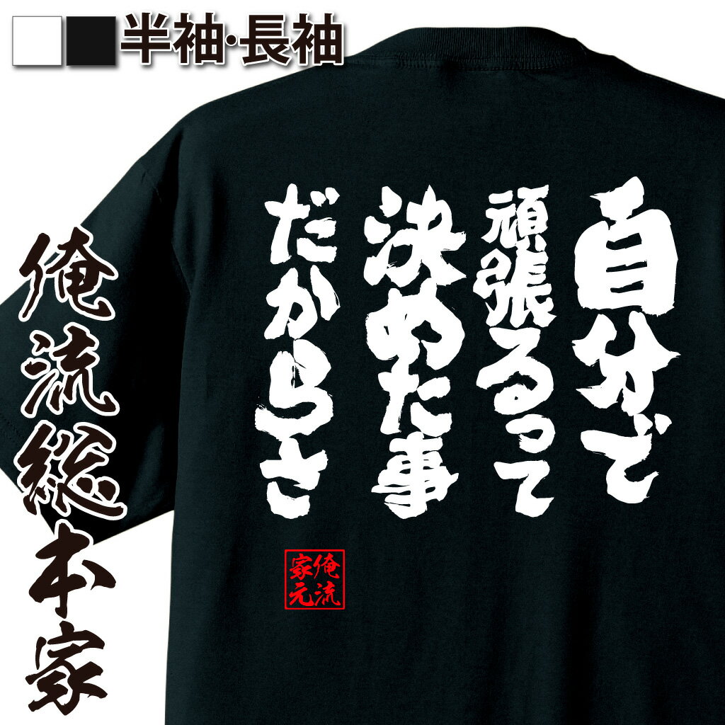 おもしろTシャツの俺流総本家|Tシャツ商品画像